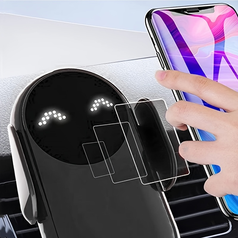 wireless car vent mount charger automatic infrared induction usb type c 36v   charging bracket for mobile phones ideal for   and holiday gifts details 5