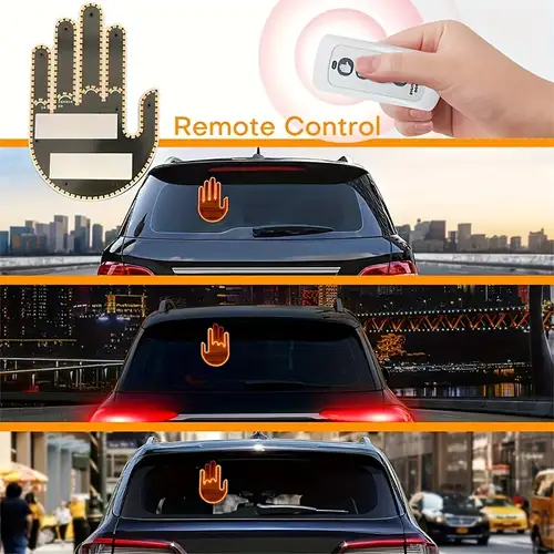 Nlpearl Led Car Lighting Gesture Light With Remote Control - Temu United  Kingdom