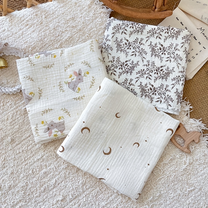 5pcs Baby Soft Face Towels Set
