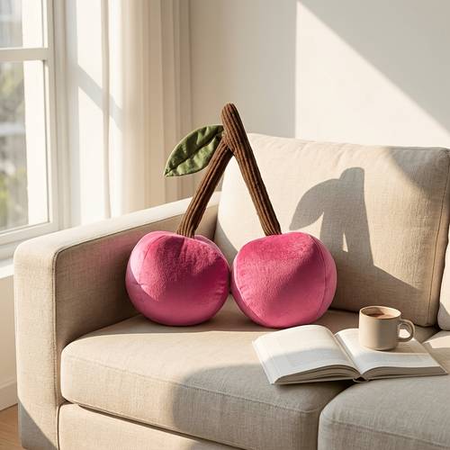 vibrant fruit shaped throw pillow a decorative for your sleeping space with a touch of vitality soft to the touch and quick to spring back to shape