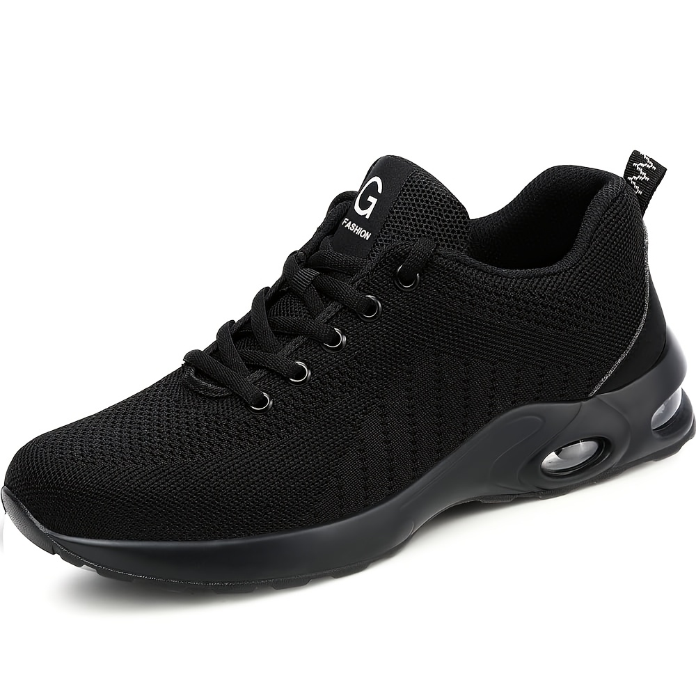 Men's And Women's Fashion Shoes Lace-up Work Shoes Anti-smash Anti-puncture Labor Shoes Men's Mining Boots And Construction Boots