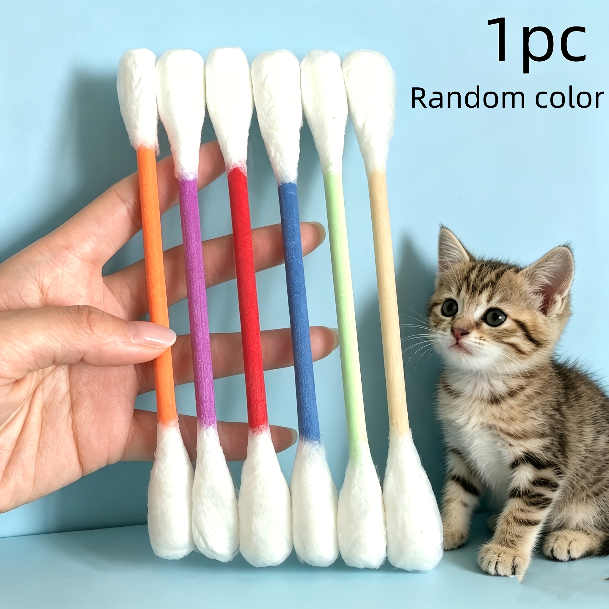 interaktiver katzenstift für kätzchen, 1 stück, zufällige farbe. katzenspielzeug, 6 farben,   gegen langeweile im  , haltbarer zahnungskordel, großes interaktives kätzchen-spielzeug für   von fußballspielen, geschenkideen