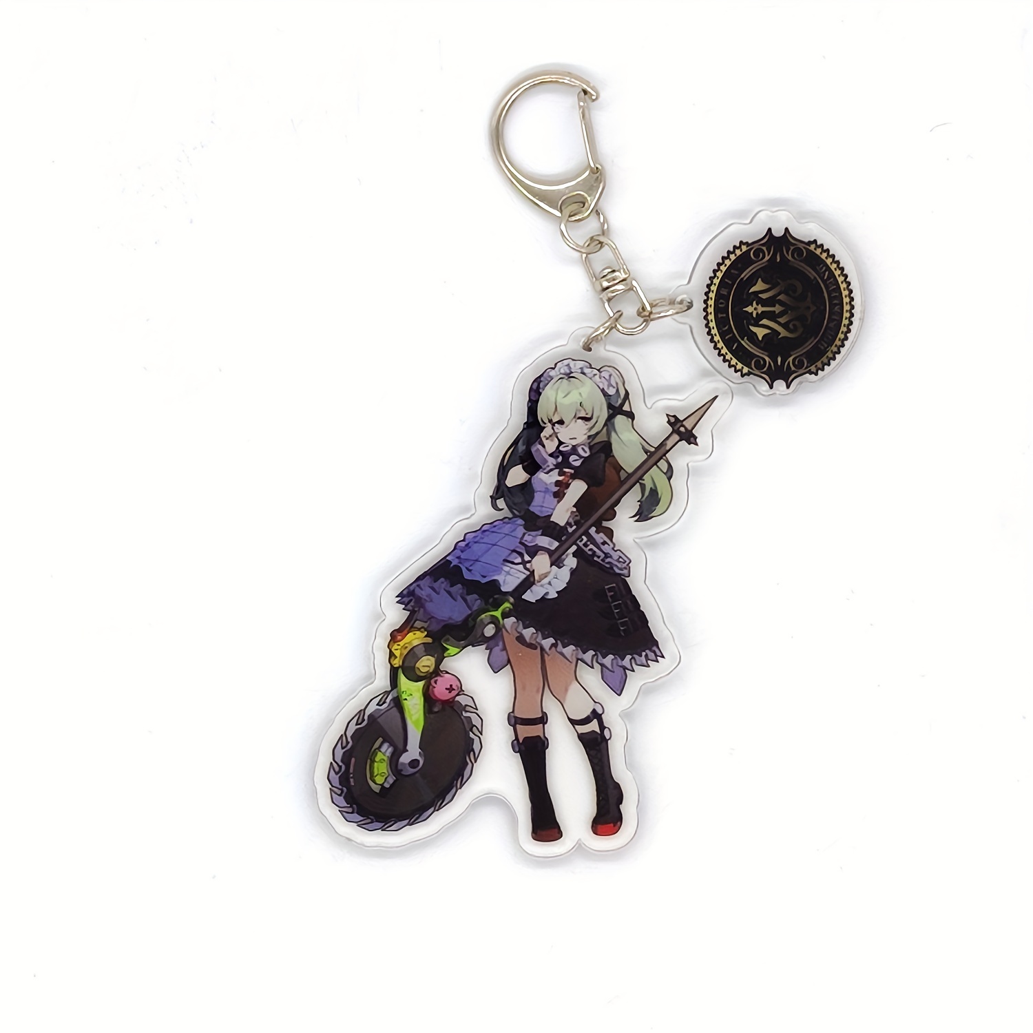 Zenless Zone Zero Anime Acrylic Keychain | Single Collectible Keyring | Decorative Car Key Chain | Themed Bag Pendant | Unique Gift for Anime Fans | B