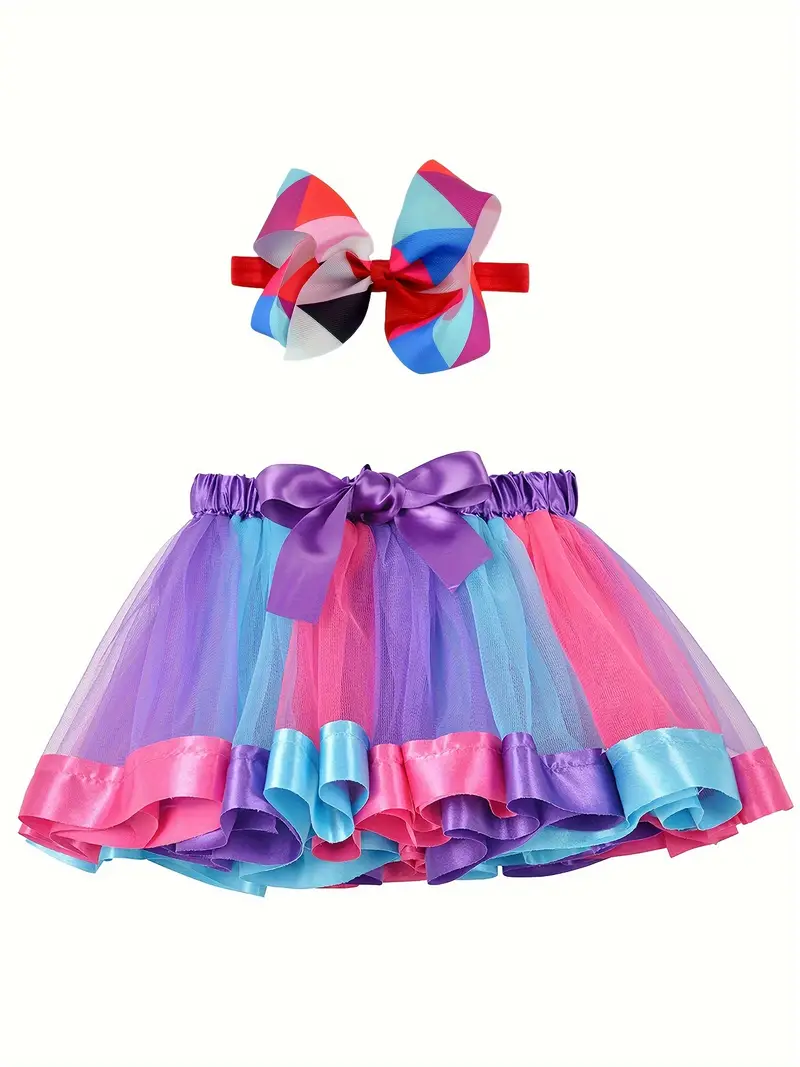 Curenmufel Girls Tutu Skirts Layered Tutu Skirt For Kids Tulle Tutu Skirt Princess Runners