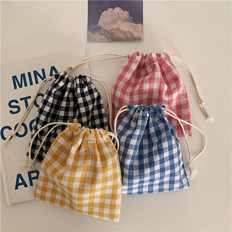 

4pcs - Petit Sac Simple à Fermeture Éclair, Peut Contenir Rouge à Lèvres, Carte d'Identité, Clés, Petit Sac d'Emballage Cadeau