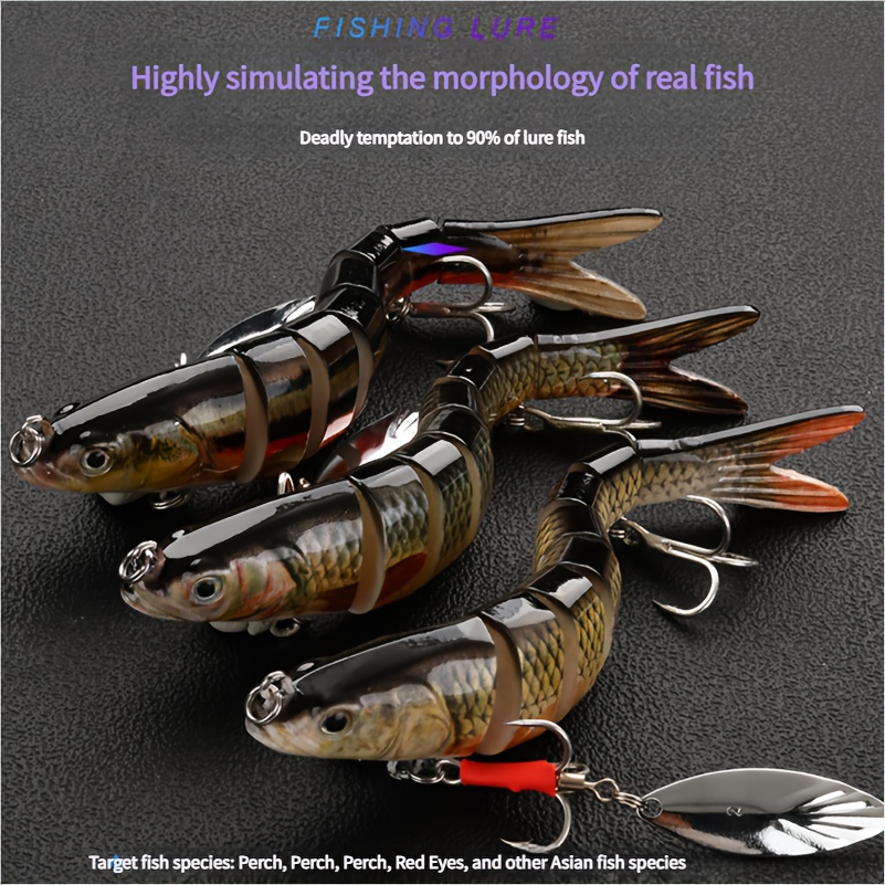 freshwater saltwater fishing lures realistic trout baits - Temu Mauritius