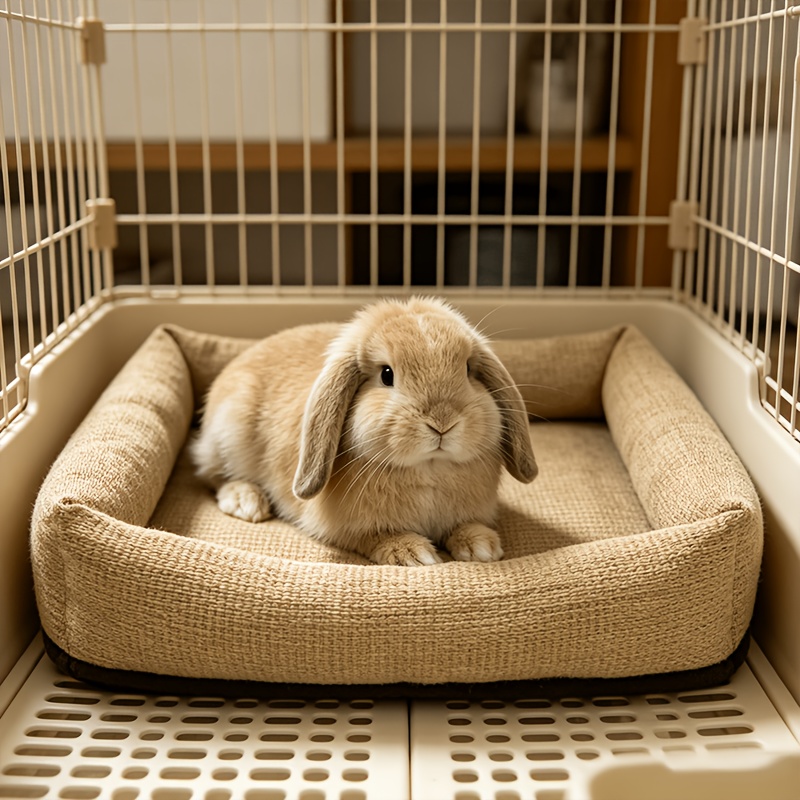 Scratch-Resistant Nest for Rabbits