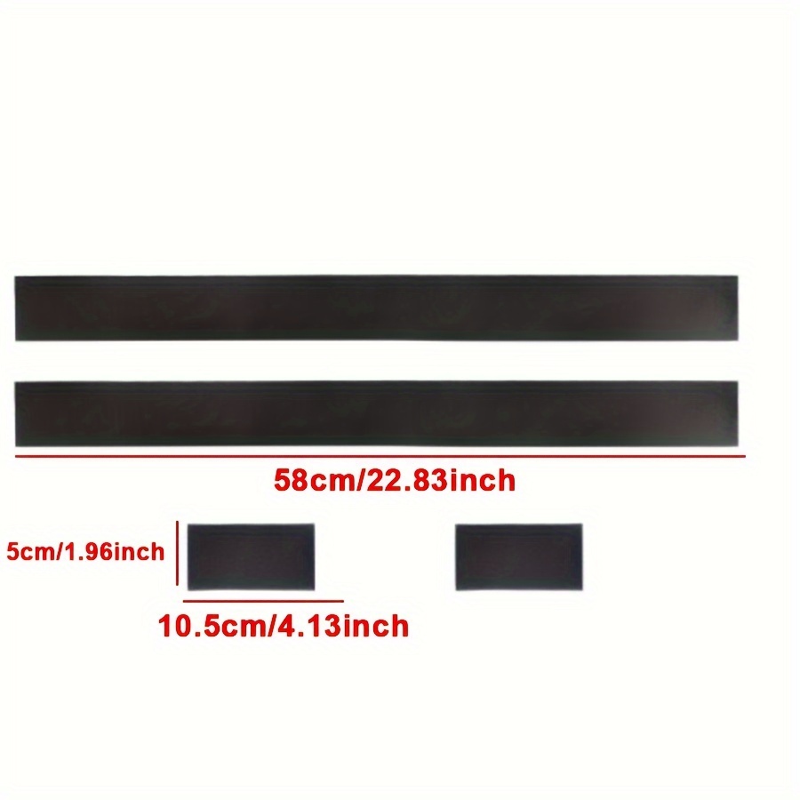 4pcs Car Trunk Sticker Strap Car Fire Extinguisher Fixing Strap Engine Oil Sundries Cleaning Spray Storage Tie Trunk Finishing 2 Long 2 Short Universal