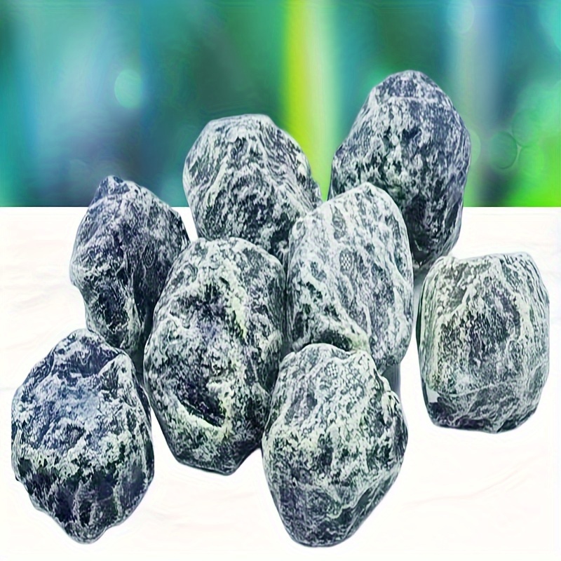 

8pcs Set Of Artificial Rocks For Garden Landscaping - Diy Craft Stones For Fairy Gardens & Flower Arrangements