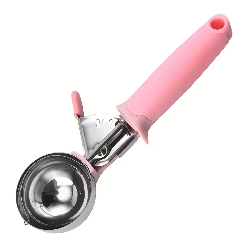 TEMU Stainless Steel Ice Cream Scoop, Ice Cream Spoon, Ice Cream Scooper, , Ice Cream Spade, Ice Cream Spoon