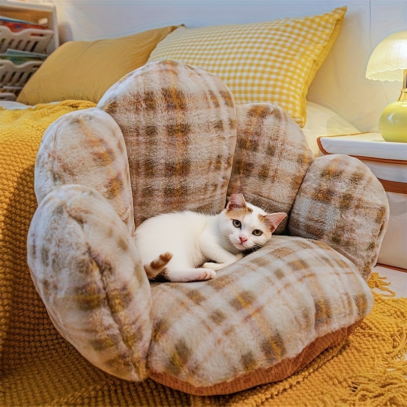 cat sofa cushion pillow for lazy couch suitable for living room bedroom bay window office chair pet   style Product details 1
