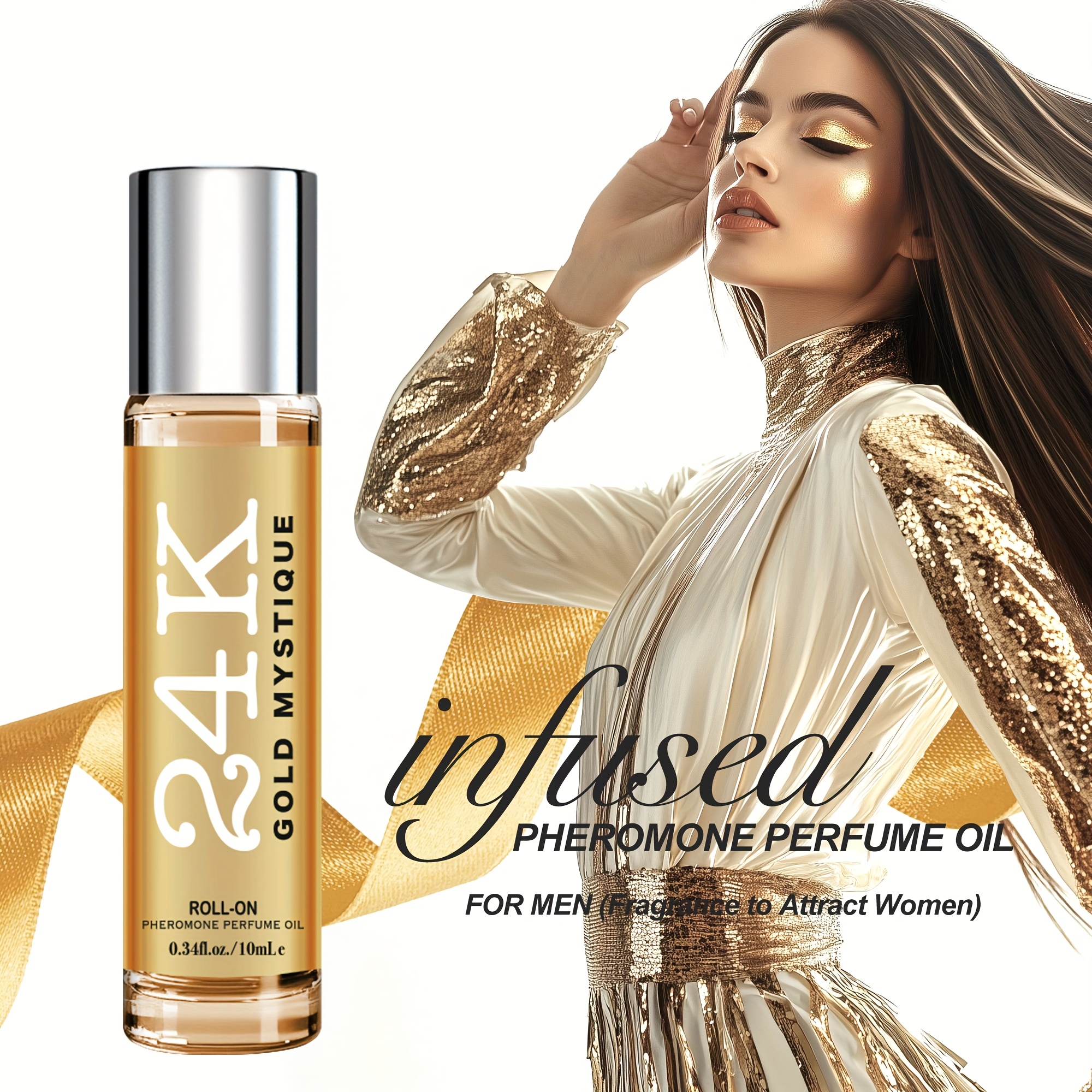 TEMU 0. 34fl. -on Pheromone Perfume Oil Cologne For Men Women Fragrance Travel-