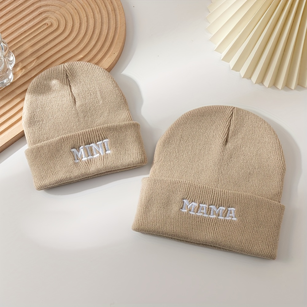High-quality Matching Hat Set, Wearable, Skin-friendly And Breathable, Mother's Day Gift, Baby Shower Gift, Anniversary Present, Full Range Of Colors , High Elasticity
