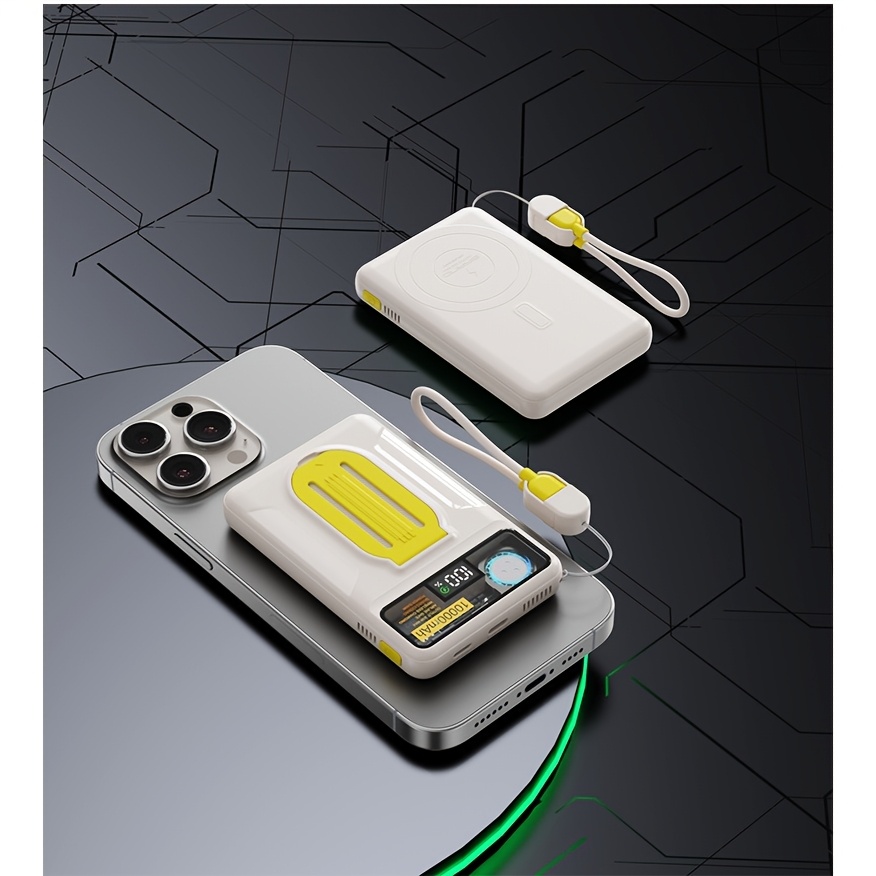 Magnetic Powerbank 10000mah Wireless Charger