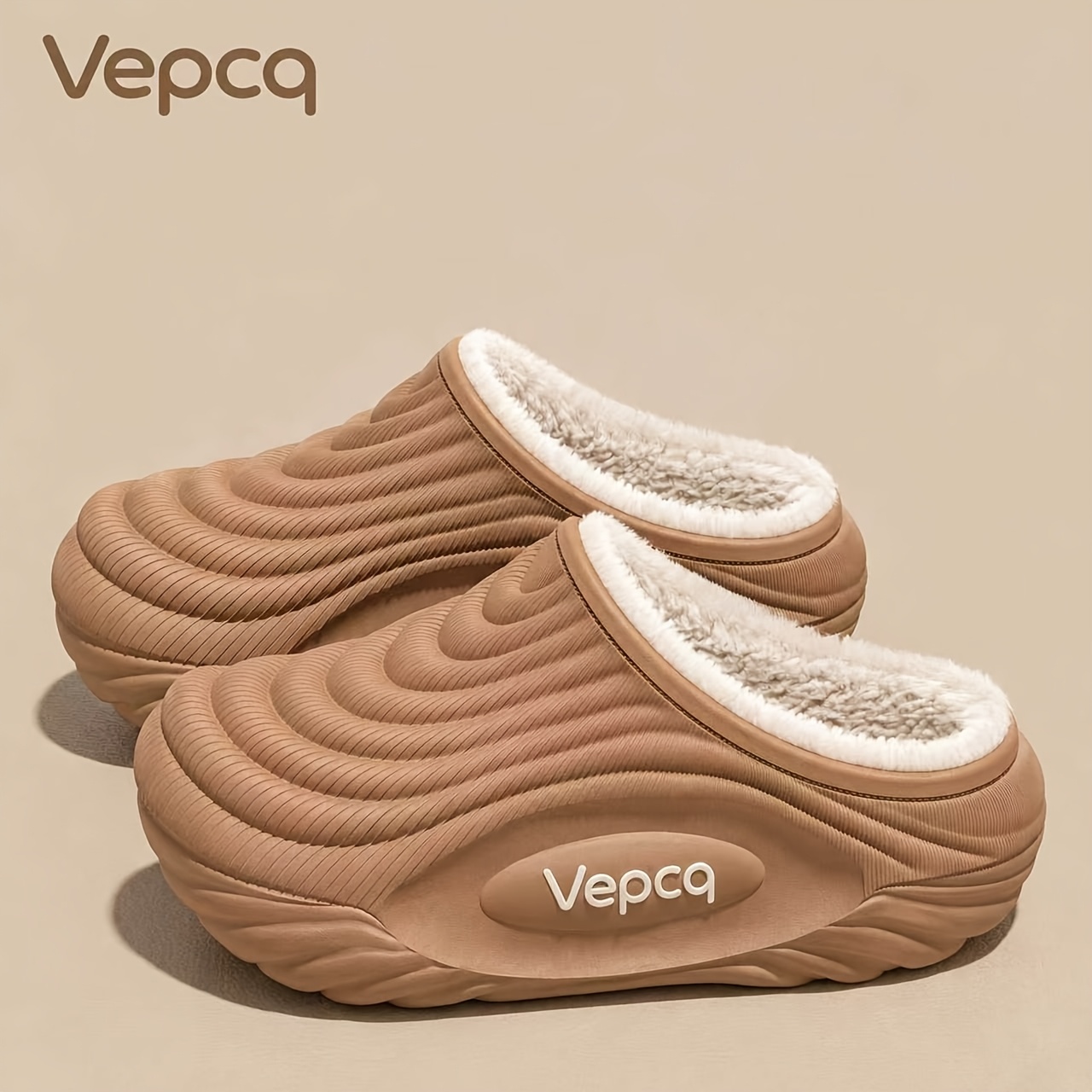 Winter New Plush Slippers, Fashionable And Versatile Home Warm And Thick Soled Couple Shoes, With Soft And Thick Soles For , Women's Shoes Wide Fit Shoes