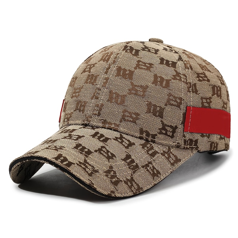 TEMU Unisex Couple's Matching Simple Baseball Cap, Fashionable And Versatile Trendy Lettering Hard-brim Duckbill Hat