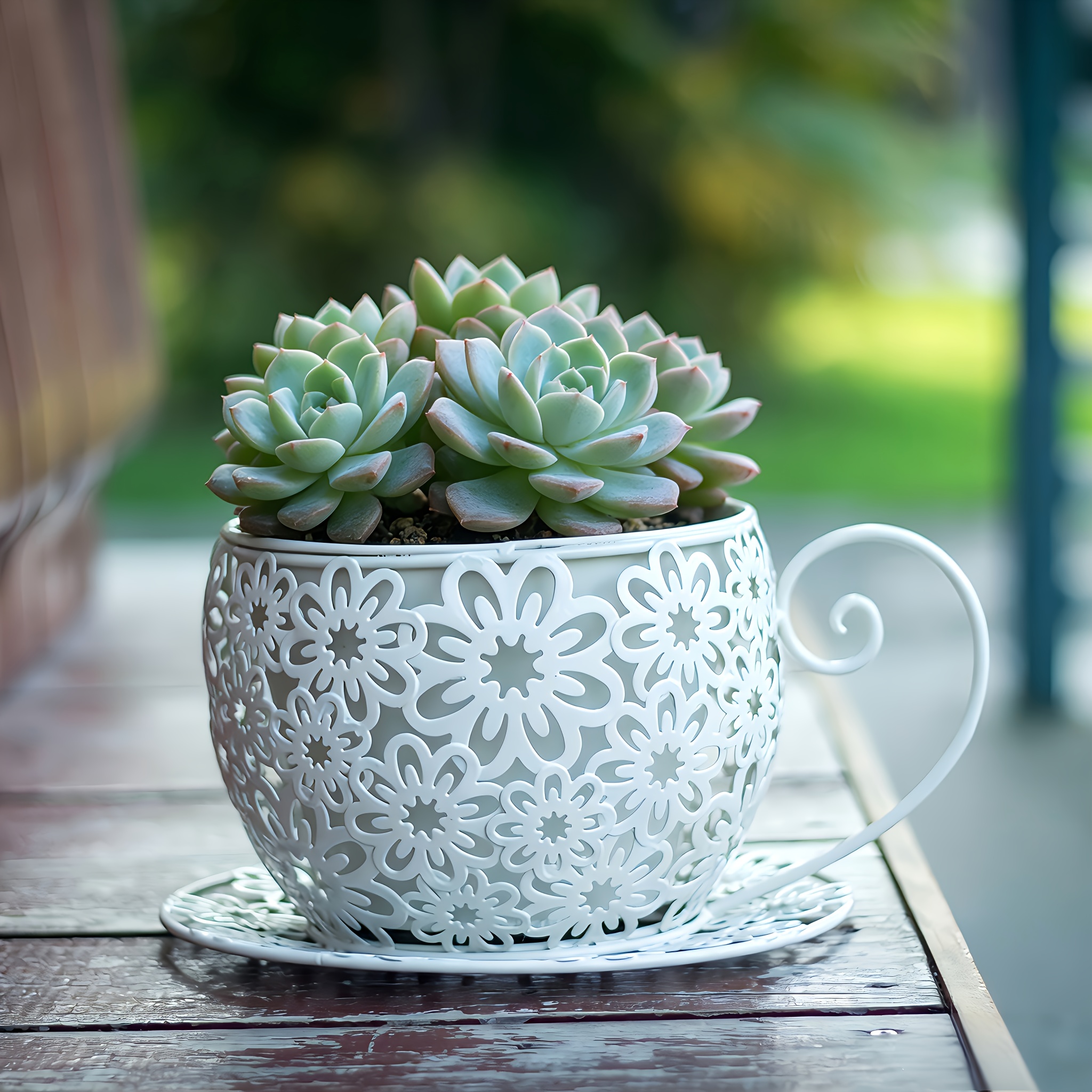 decorative flower pots sold on Temu United States