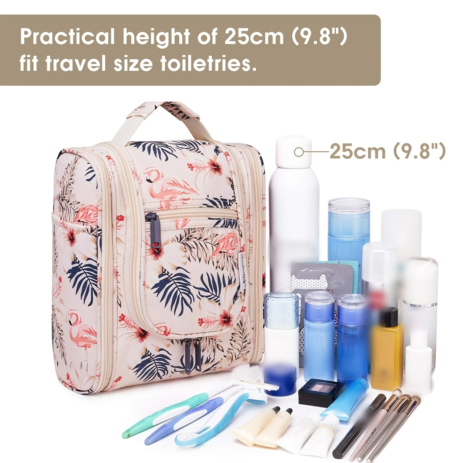 Hanging Toiletry Bag for Women - Travel Cosmetic Organizer – detail 6