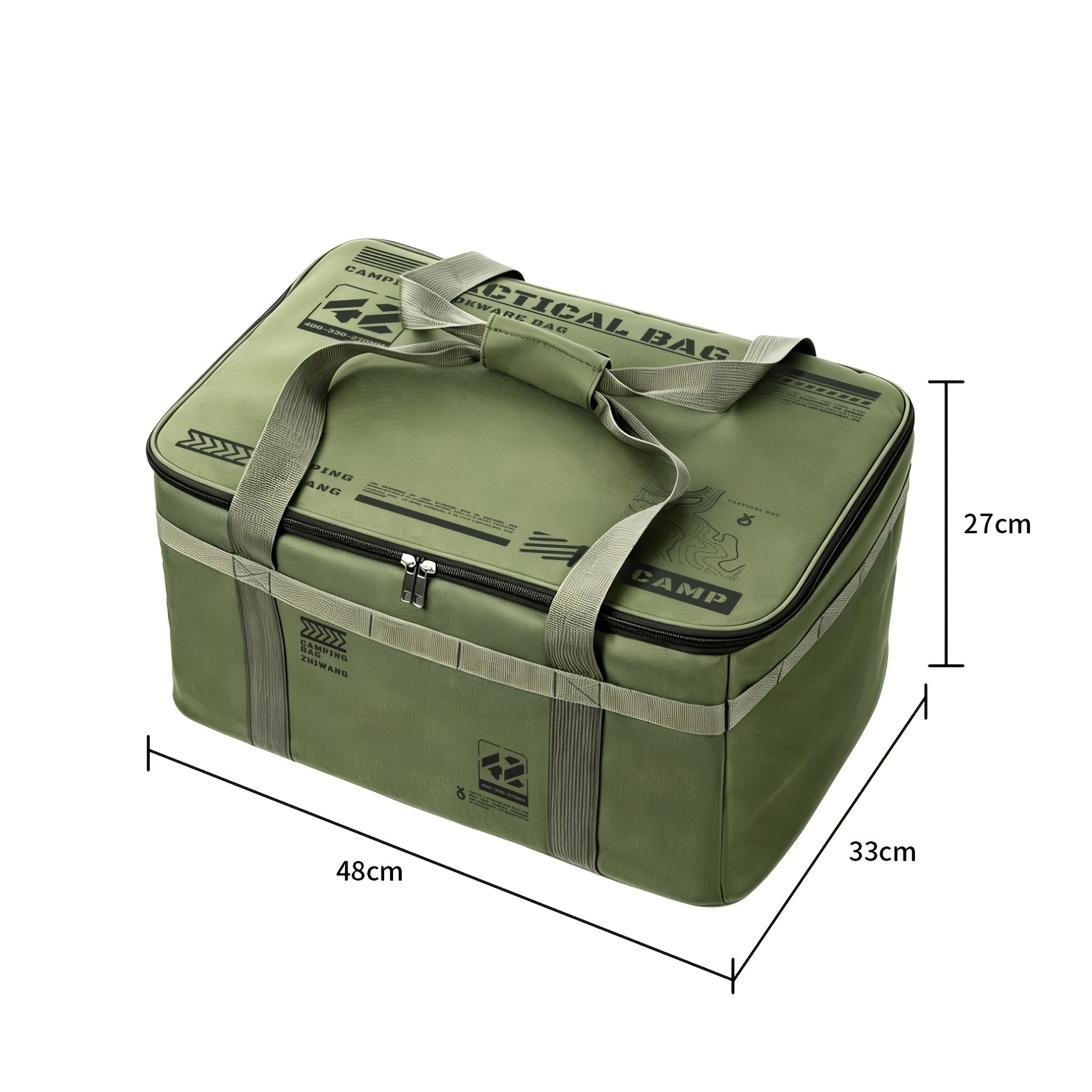 42l Outdoor Camping Storage Bag Large Capacity Wear-resistant Bottom Foldable Multifunctional Outdoor Gear Storage Bag