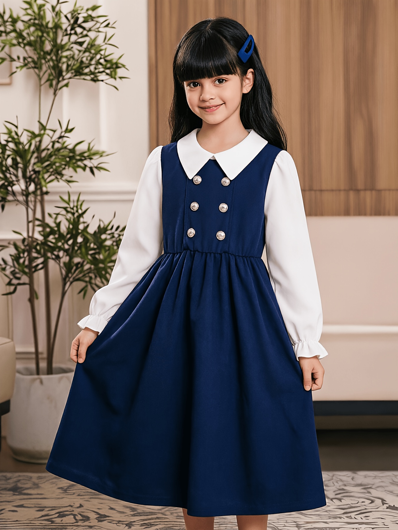 preppy clothes for 9 year olds sold on Temu United States