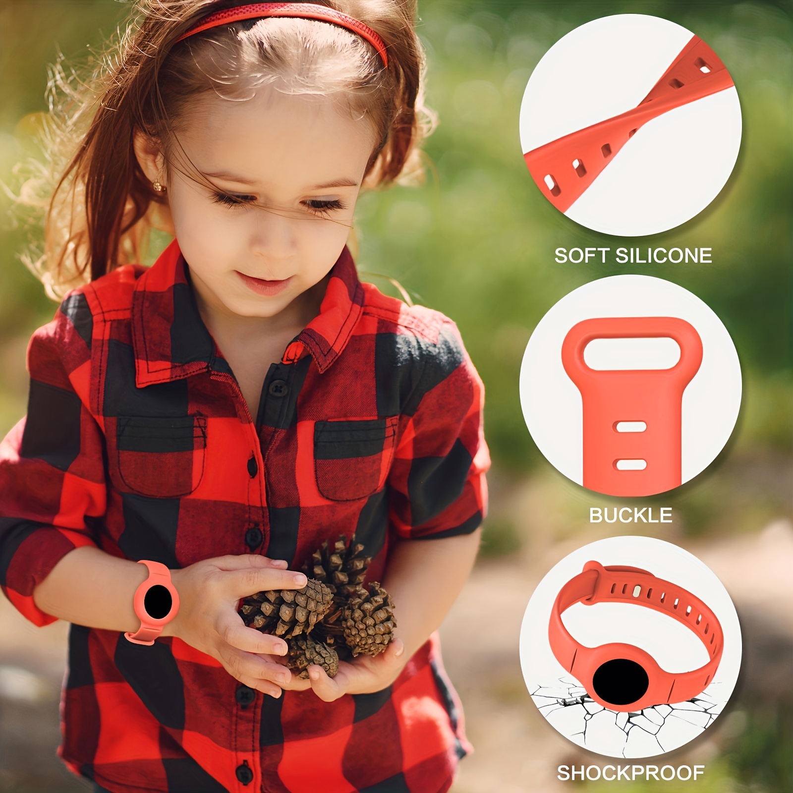 Bracelet pour enfants compatible avec housse de protection pour