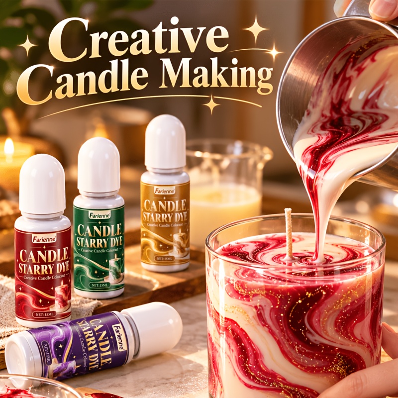 imagem do item tinta para velas céu  ,   verde         cores     para velas, adequado para   velas, velas de aromaterapia, velas artesanais, decoração  ,   de feriados e vários  , combinação de cores  