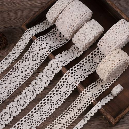 6pcs vintage satin ribbon decorations polyester lace for bouquet packaging gift wrapping wedding decorations sewing accessories christmas halloween