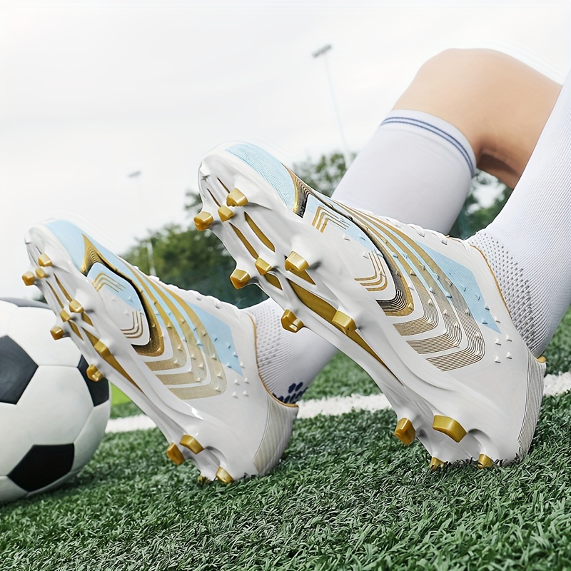 Alternative view of Botas de Fútbol Profesionales para Hombre - Zapatillas Ligeras Unisex con Parte Superior de PU y Suela de TPU para…