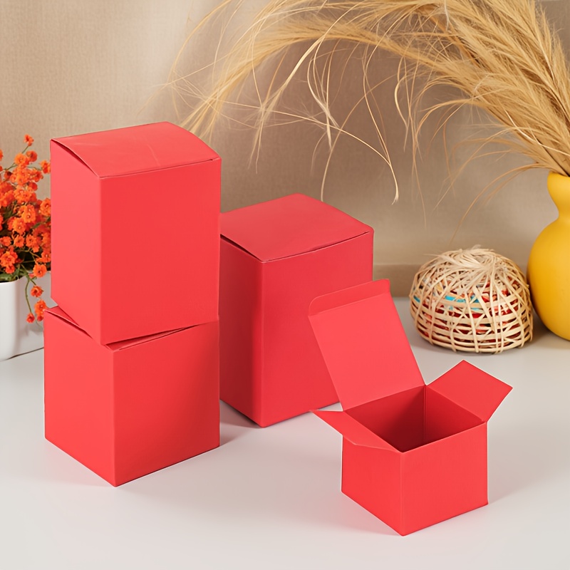 Simple Square Gift Boxes with Lids for Packaging