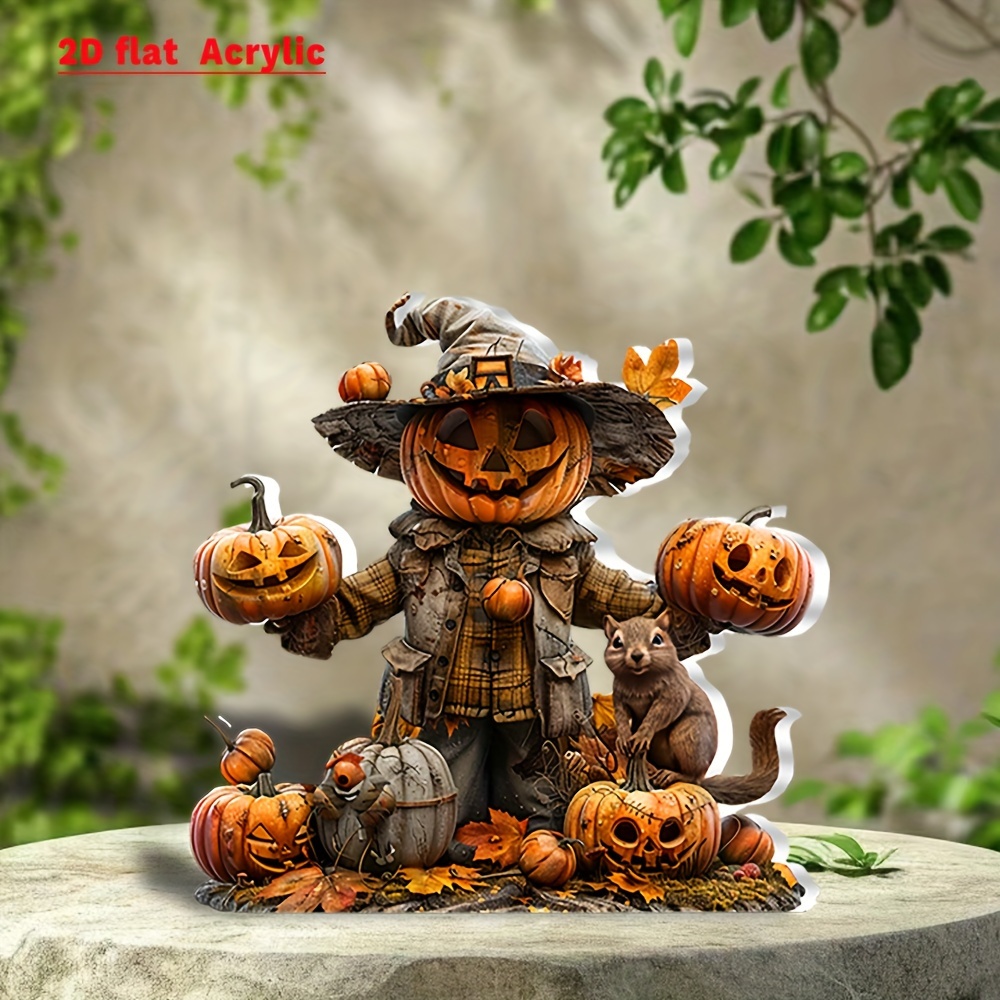 

Decor 5.9" - For Halloween & , Desk , For Fall