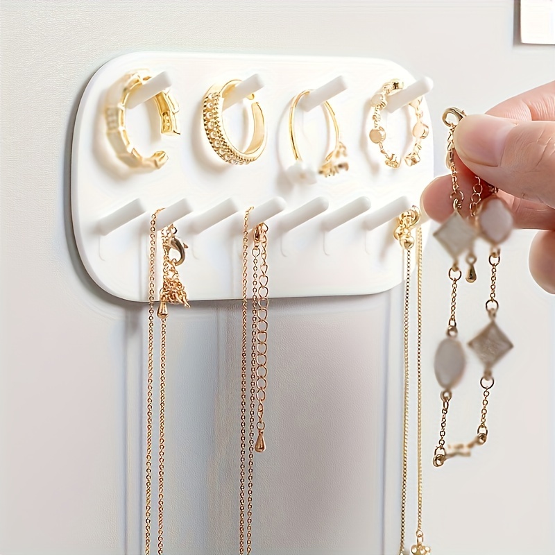 

-mounted Jewelry Organizer - 1pc Plastic For Necklaces, , Bracelets & Accessories
