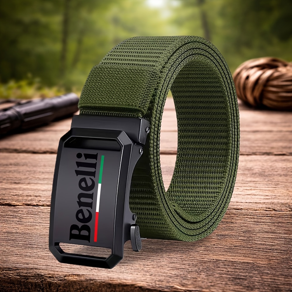 TEMU 1pc Stylish Men's Belt - Minimalist - Suitable For Casual And Business Occasions - Daily Wear High-end Light - Versatile Formal Accessory - Belt