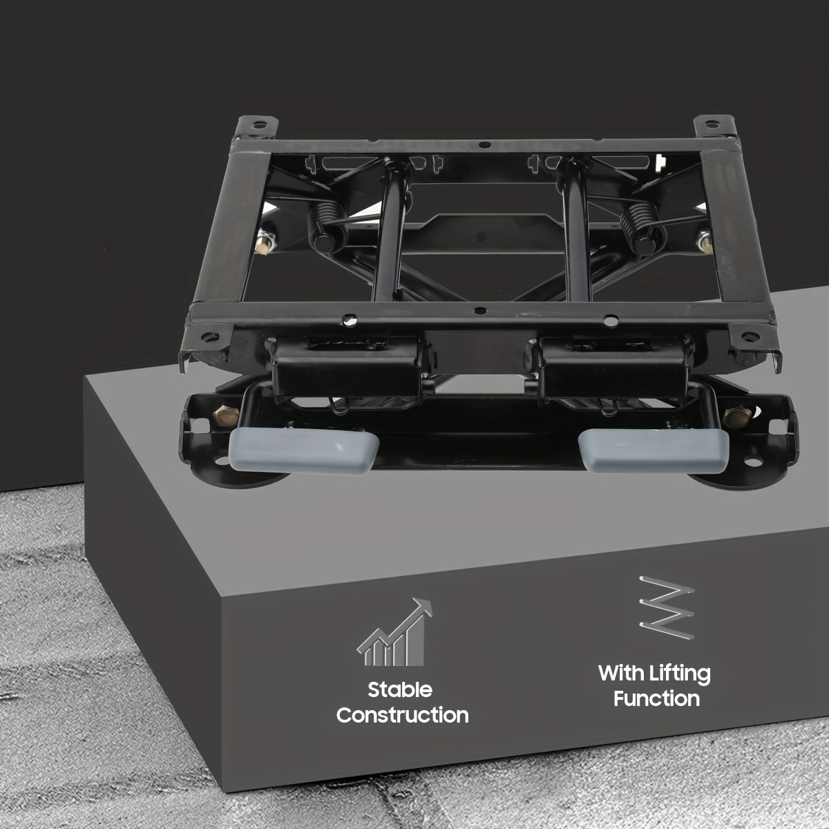 Universal Car Seats Height Adjuster, Steel Alloy Lifting Base