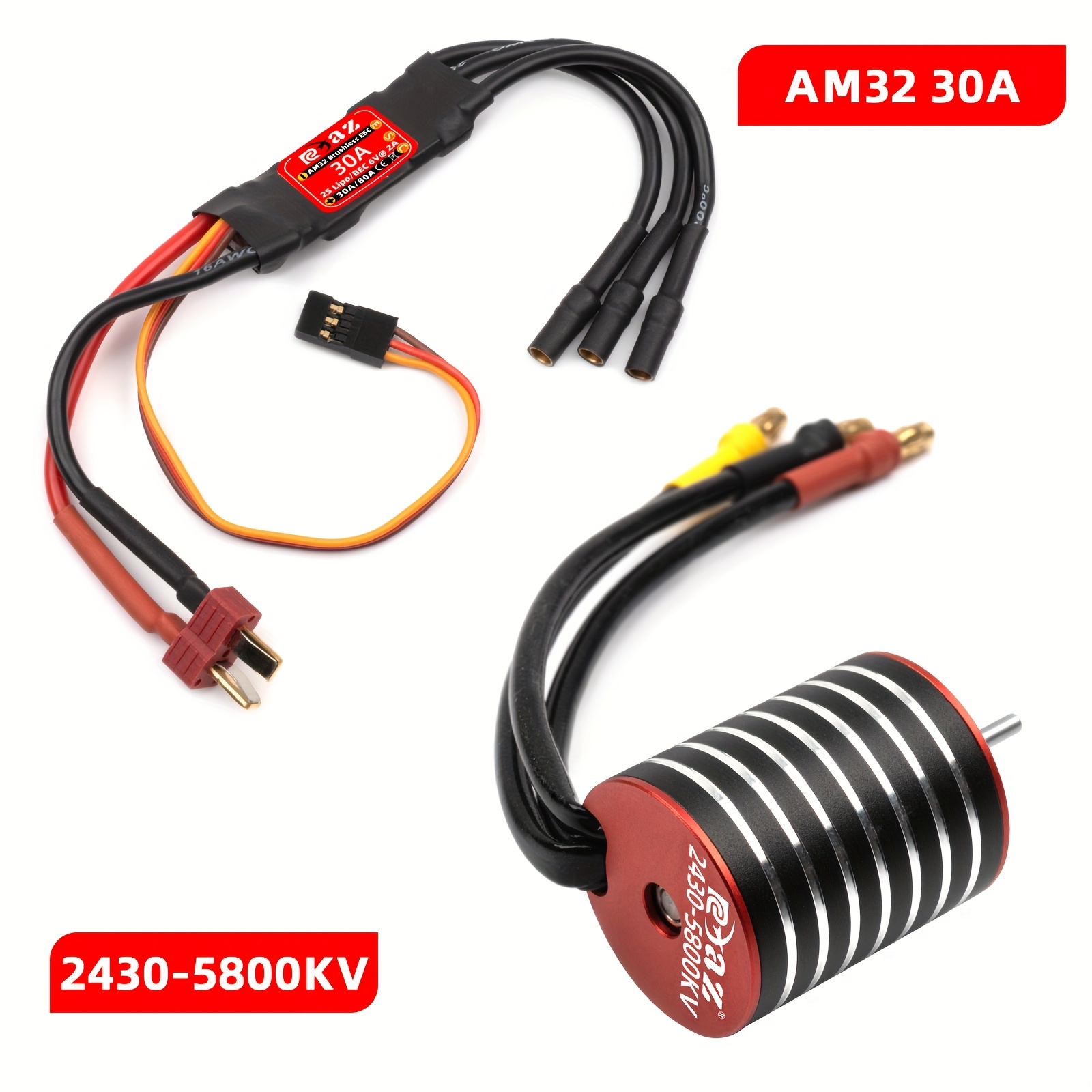 Contrôleur de vitesse électrique 120 A Rc ESC, 120 A ESC sans balais étanche à la poussière Contrôleur de vitesse électrique programmable pour