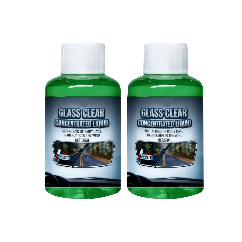 2pcs Nano Repellent, Spray For Car Windows, Helmets, Windshields, And Interior Glass