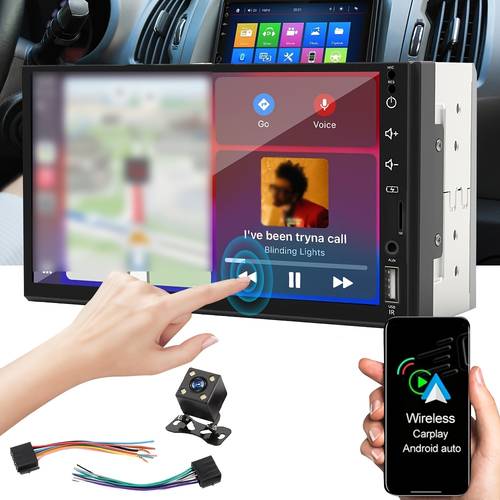 brand new portable 7 inch ips display hd 1080p resolution touch functionality compatible with and car systems features loop recording multimedia functions no battery included