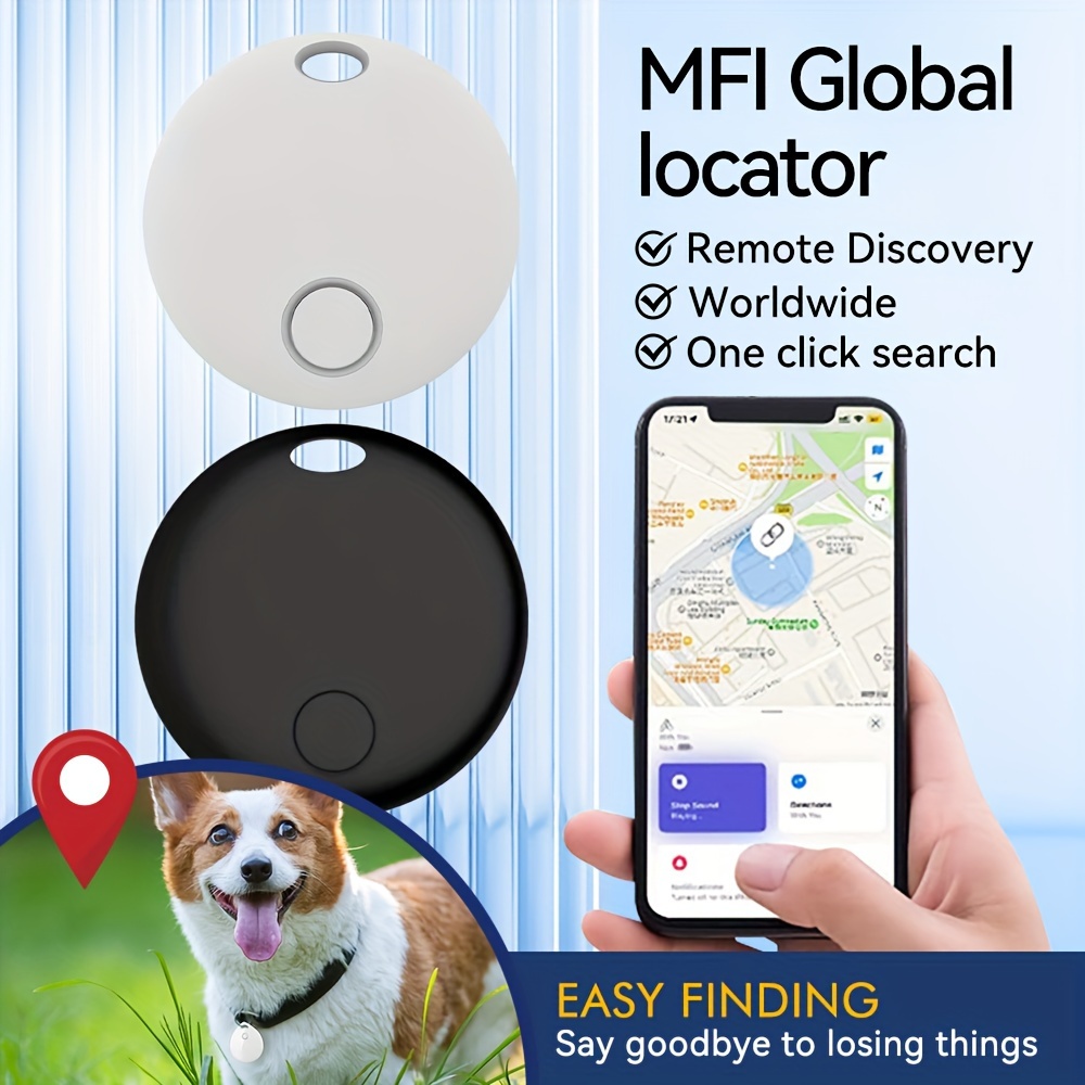 5 paquetes de rastreador GPS portátil de seguimiento móvil inteligente  antipérdida, localizador de llaves, localizador de llaves GPS inteligente