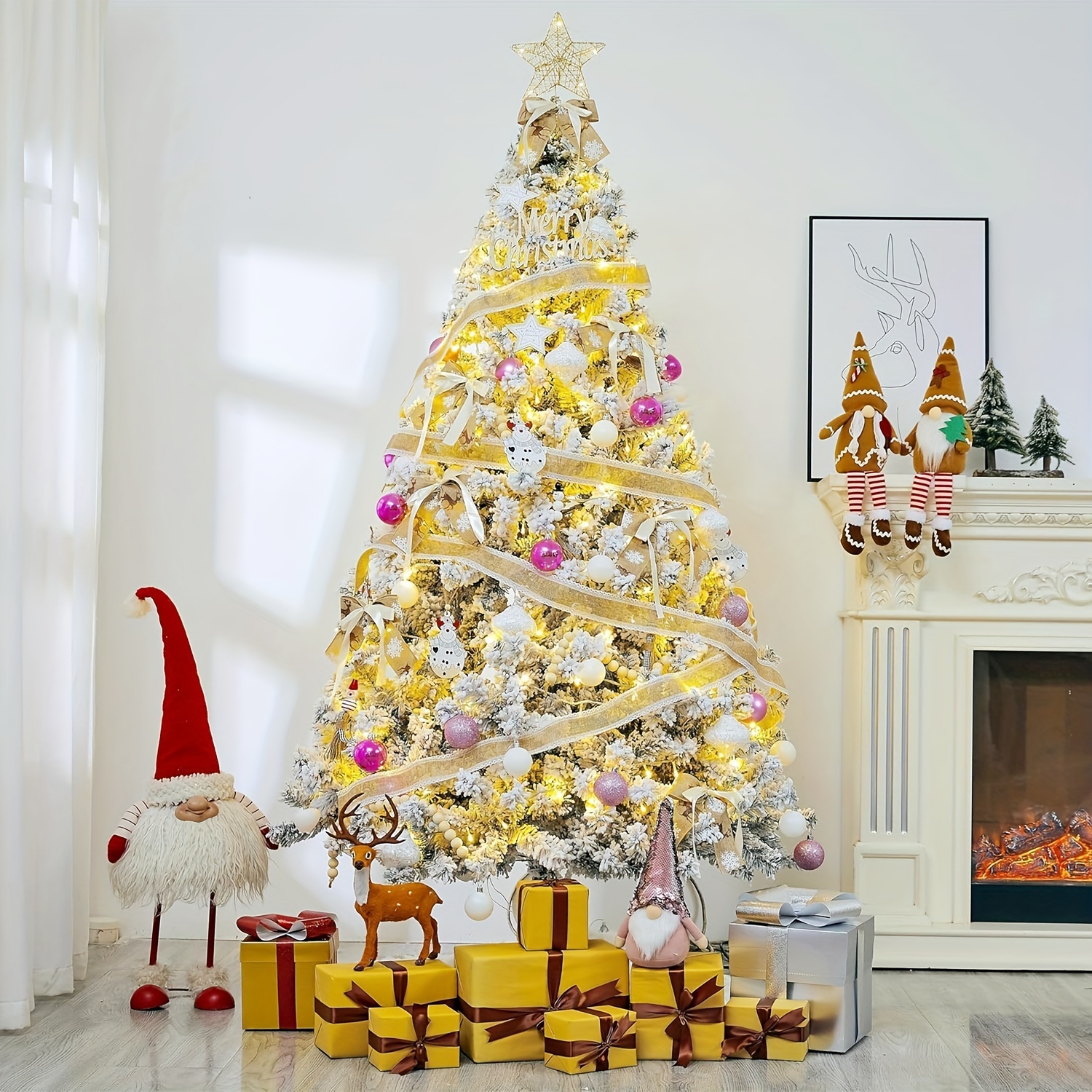 TEMU Christmas Tree 150cm - 180cm Christmas Tree Density 450-600 6-9m