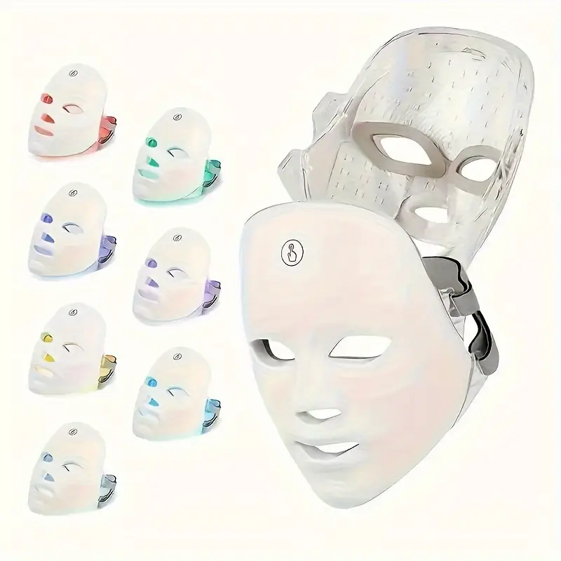 7 color led   instrument face mask facial skin care tool for home and salon use 6