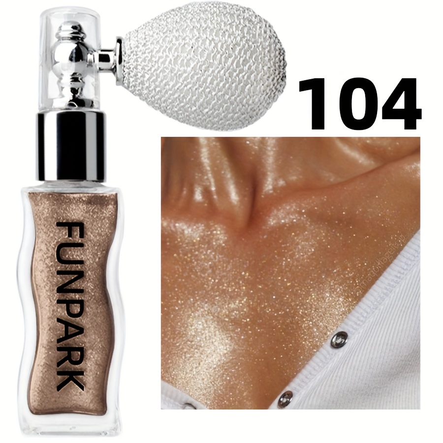 Image of 1pc Eyeshadow Highlight, Brightening Cream, Pearlescent, Sparkle, Highlight Powder, Natural And Exquisite Facial Highlights, Strong Coverage, Suitable For Types, Lasting , Portable Travel Makeup