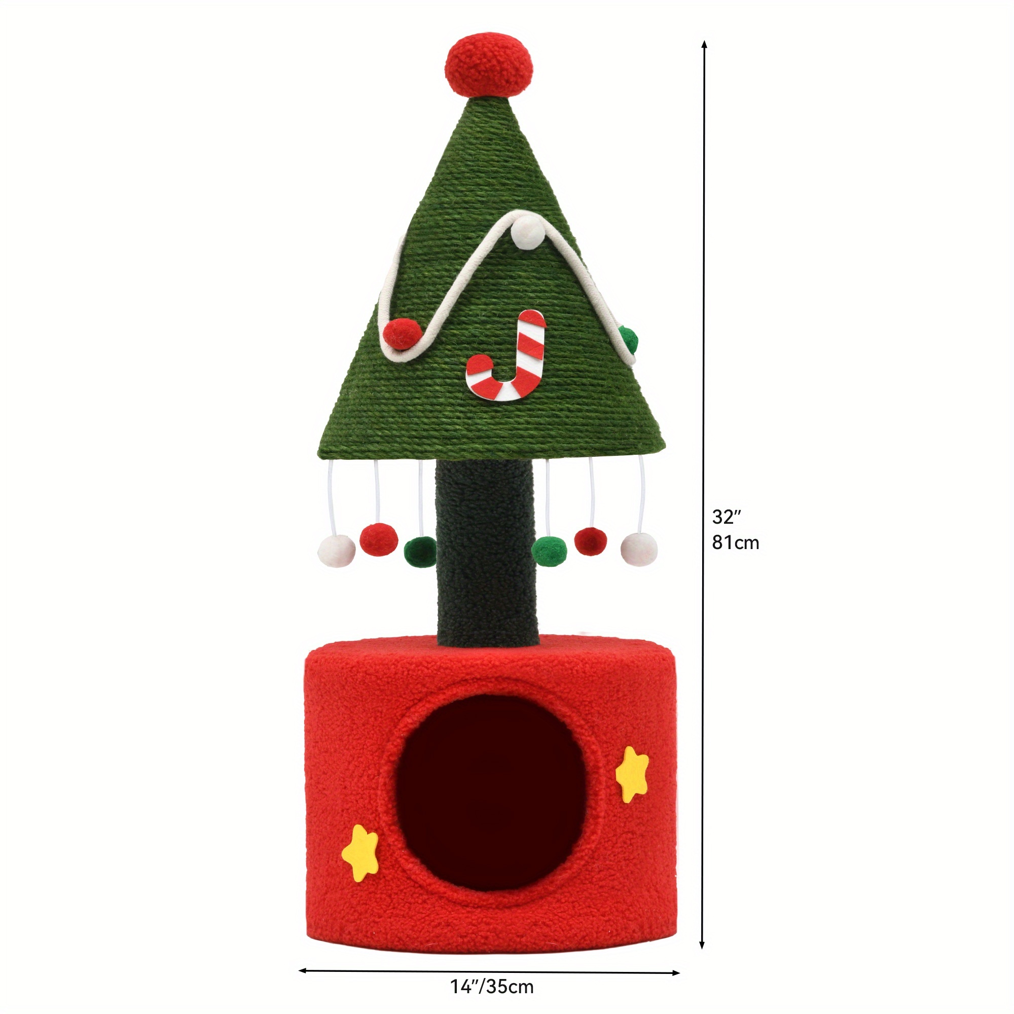 TEMU With Cat House Cat Tower, For Indoor Cats, Features A Design, Construction, And Multiple Cozy Cat Condos For Their Play And Rest