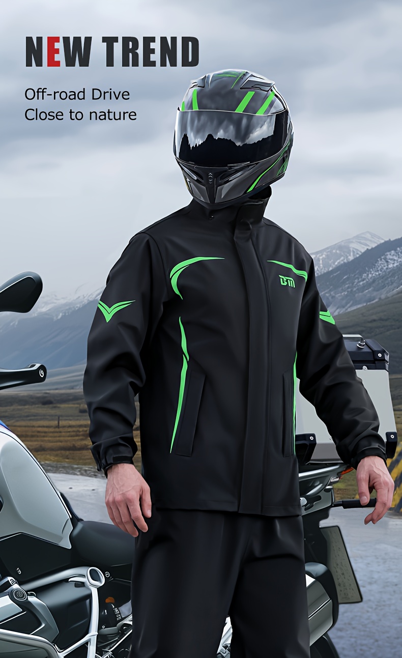 Motorcycle Riding Gear Big And Tall Motorcycle Rain Gear KUSEK NEW