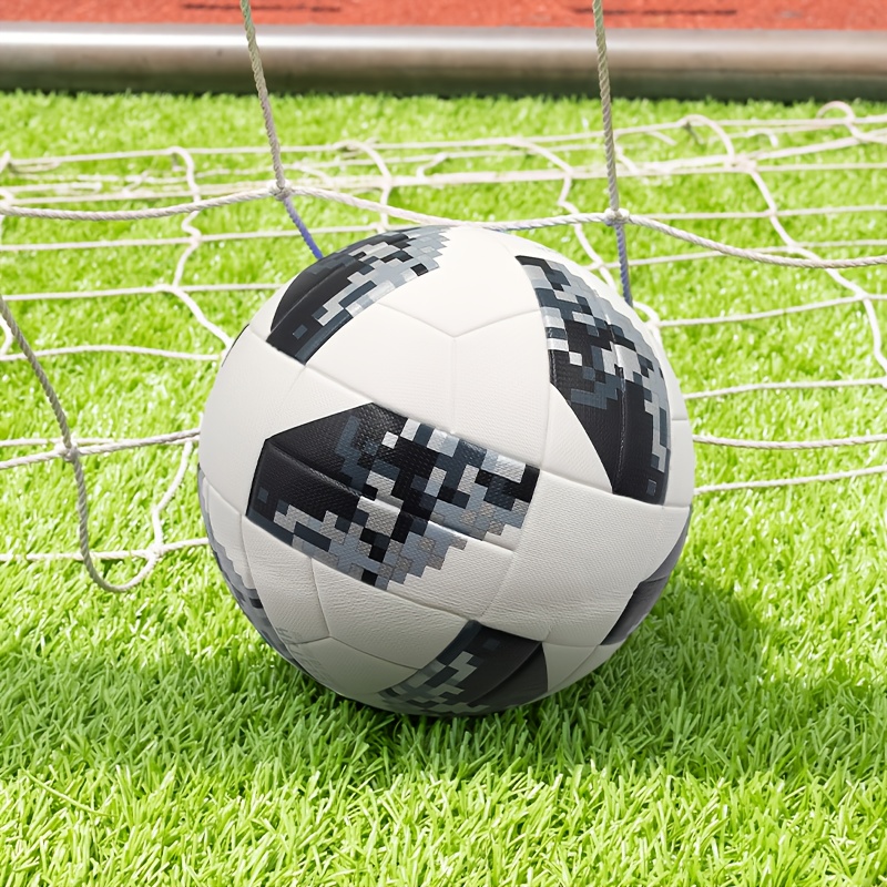   soccer ball, pu material heat bonding football, high  , waterproof and wear-resistant, adult training competition ball, black and  , high-  christmas, thanksgiving and birthday holiday gift football Product details 3