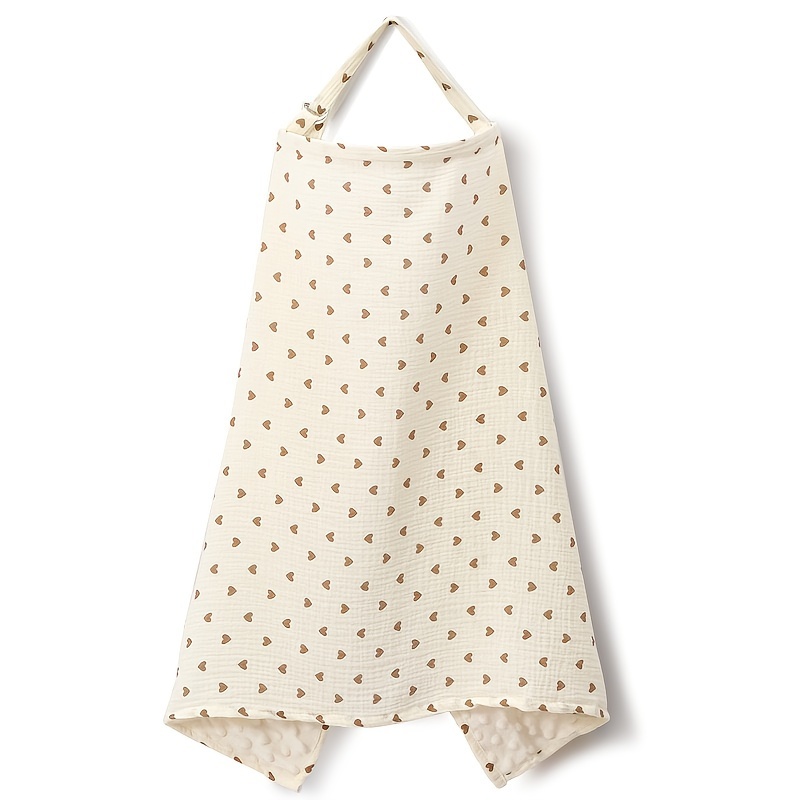 1pc Breastfeeding Cover, Spring Summer Breathable Anti-sheer Nursing Scarf, Stroller Cover, Outing Mother's Breastfeeding Veil - Suitable For Women 18+