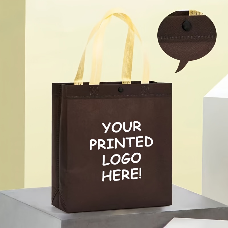 23pcs Customizable Reusable Handbags, Large Capacity Tote Bags