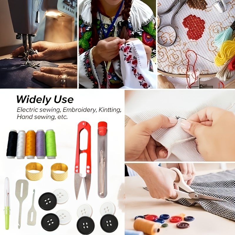 44pcs Multifunctional Emergency Sewing Repair Kit