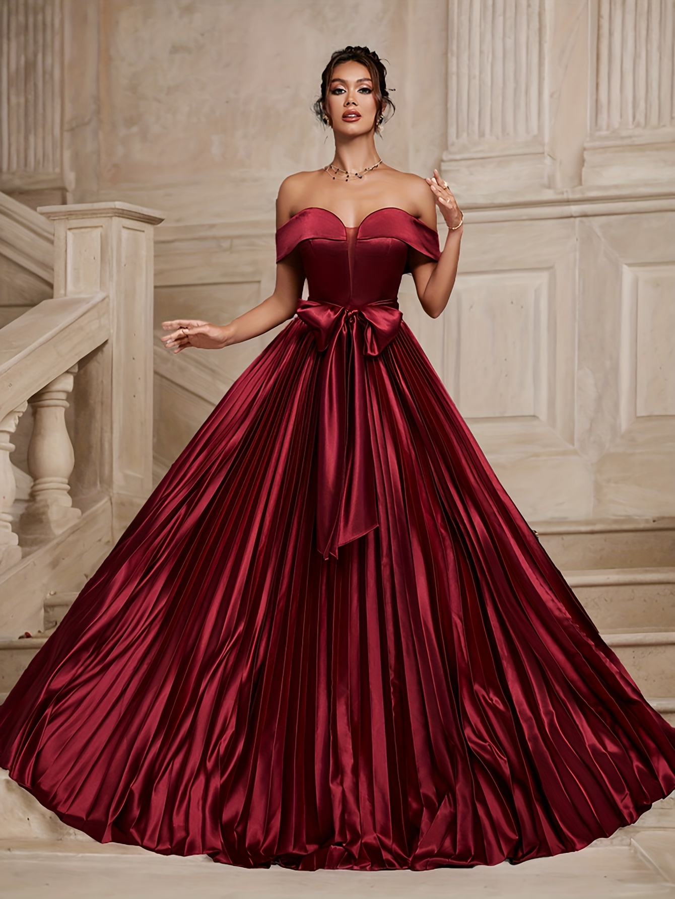 princess polly baby blue dress womens strapless shoulder burgundy evening