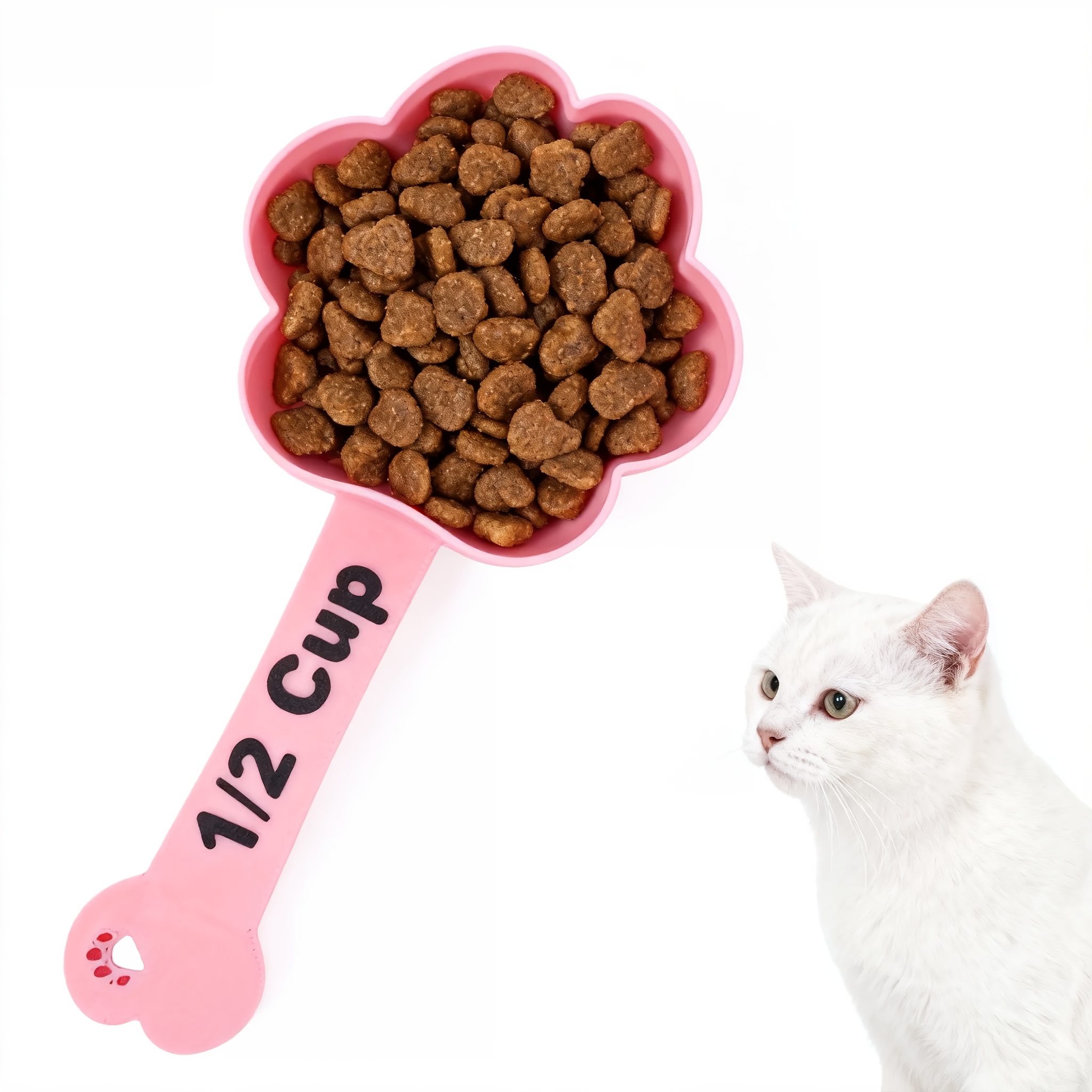 Durable Plastic Pet Food Can Spoon - Easy-Clean Scoop for Mixing Wet Food for Dogs And Cats, Random Color, Perfect for Pet Feeding, Pet Food Spoon