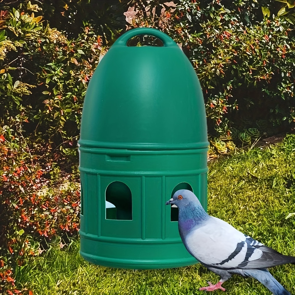 

Large Capacity Automatic Bird Water Dispenser With Hanging Handle - Pvc, Ideal For Parakeets & Ducks