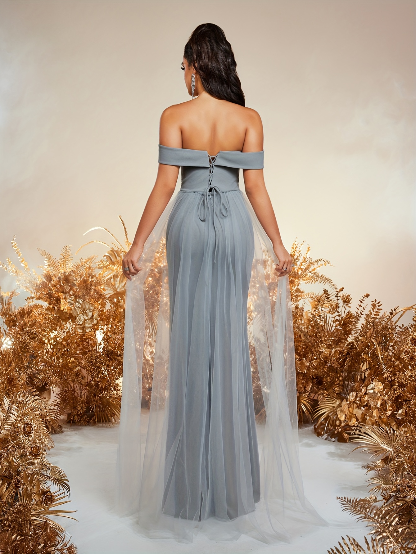 Train Styles Long Bridesmaid Dresses With Train Nigerian